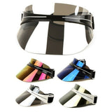 Oversized XL Shield Wrap Around Headband Visor Sunglasses