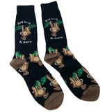 Fine Fit Casual Funny Animal Pattern Knit Crew Socks