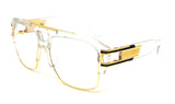 Gazelle B-Boy Hip-Hop Oversized Retro Square Luxury Aviator Sunglasses