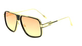 Gazelle Tycoon Hip Hop Square Luxury Aviator Sunglasses