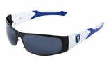 Khan Slim Shield Wrap Around Sport Chopper Sunglasses