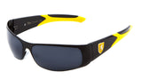 Khan Slim Shield Wrap Around Sport Chopper Sunglasses