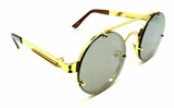 Elegant Round Circle Floating Lenses Luxury Steampunk Sunglasses