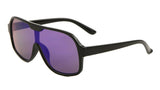 Sport One Piece Oversized Shield Sunglasses