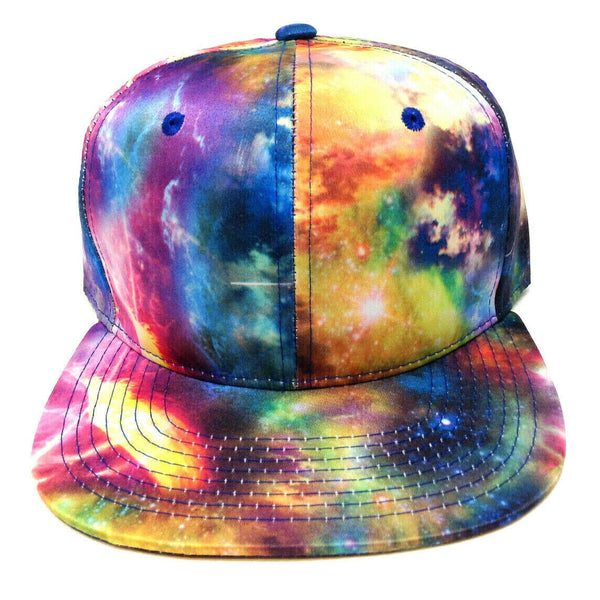 Tie Dye Galaxy Sublimated All Over Print Snapback