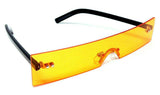 Warhol Slim Rimless Shield One Piece Mono Lens Rectangular Sunglasses