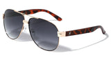Khan Classic Retro Sport Aviator Sunglasses