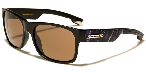 Biohazard Square Abstract Classic Sport Sunglasses