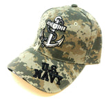 United States Navy Anchor Digital Camo Adjustable Hat