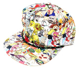 Rick & Morty Characters Sublimated All Over Print Slouch Snapback