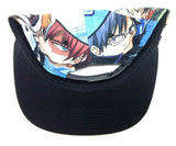 My Hero Academia Characters Big Face Sublimated All Over Print Snapback