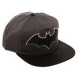 DC Comics Batman Classic 3D Embroidered Logo Flat Bill Snapback