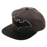 DC Comics Batman Classic 3D Embroidered Logo Flat Bill Snapback