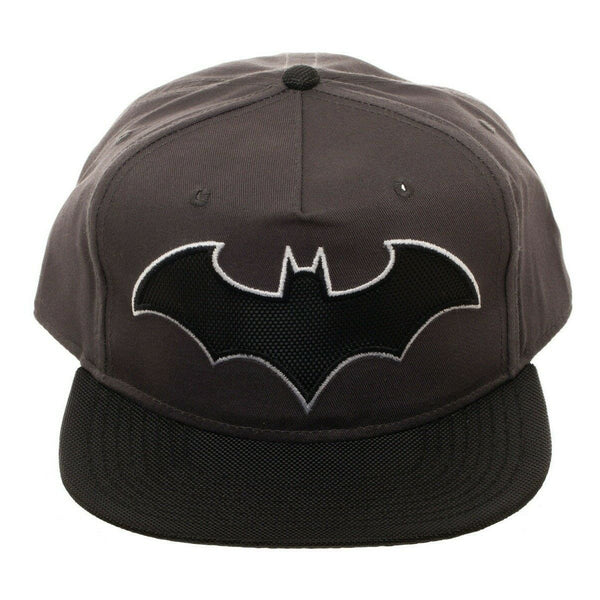 DC Comics Batman Classic 3D Embroidered Logo Flat Bill Snapback