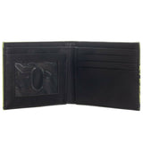 Nickelodeon Teenage Mutant Ninja Turtles Sublimated Graphic Print PU Faux Leather Men's Bifold Wallet