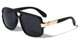 Gazelle Swag Square Oversized Hip Hop Luxury Aviator Sunglasses