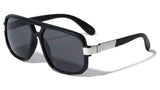 Gazelle Swag Square Oversized Hip Hop Luxury Aviator Sunglasses
