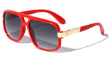 Gazelle Swag Square Oversized Hip Hop Luxury Aviator Sunglasses