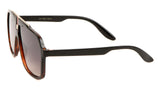 Classic Turbo Square Elegant Retro Aviator Sunglasses