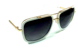 Classic Bold Square Retro Sport Pilot Aviator Sunglasses
