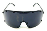 Futuristic Wrap Around One Piece Shield Lens Luxury Aviator Sunglasses