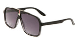 Classic Turbo Square Elegant Retro Aviator Sunglasses