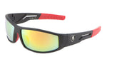 Khan Slim Shield Sport Wrap Around Chopper Sunglasses
