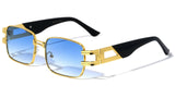 Classic Casual Elegant Luxury Square Biggie Aviator Sunglasses