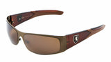 Khan Slim Shield Wrap Around Sport Chopper Sunglasses