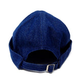 6 Panel Docker Hat Brimless Adjustable Cap