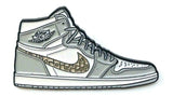 Nike SB Dunk Air Jordan Air Force 1 Assorted Metal Enamel Sneaker Lapel Pins