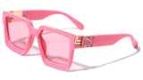 Royale Oversized Thick Bold Square Classic Retro Luxury Sunglasses