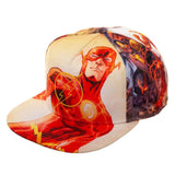 DC Comics The Flash Rubber Logo Sublimated All Over Print Snapback