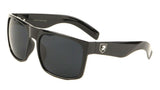 Khan Square Retro Classic Flat Top Sport Sunglasses