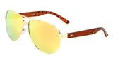 Khan Classic Retro Sport Aviator Sunglasses