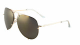 Retro Turbo Floating Lens Aviator Sunglasses