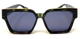 Monarch Oversized Thick Square Luxury Sunglasses