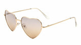 Heart Shaped Lolita Womens Retro Aviator Designer Sunglasses