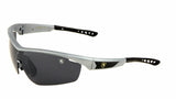 Khan Semi Rimless Sport One Piece Lens Wrap Around Sunglasses