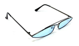 Slim Geometric Cat Eye Inverted Triangle Sunglasses