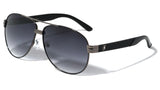Khan Classic Retro Sport Aviator Sunglasses