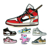Nike SB Dunk Air Jordan Air Force 1 Assorted Metal Enamel Sneaker Lapel Pins