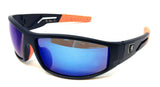 Khan Slim Shield Sport Wrap Around Chopper Sunglasses