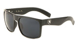 Khan Square Retro Classic Flat Top Sport Sunglasses