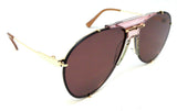 Luxury Turbo Aviator Sunglasses w/ Floating Lenses