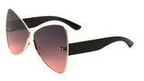Butterfly XL Oversized Women's Cat Eye Luxury Sunglasses