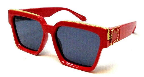 Monarch Oversized Thick Square Luxury Sunglasses