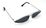 Slim Geometric Cat Eye Inverted Triangle Sunglasses
