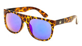 Flat Top Square Gold Marijuana Weed Leaf Sunglasses