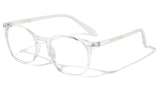 Square/Round Blue Light Blocking Filter Lenses Computer Anti Fatigue Glasses